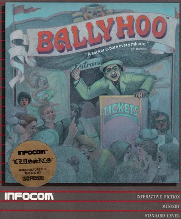 Ballyhoo (1986)(Infocom)[cpm version] box cover front